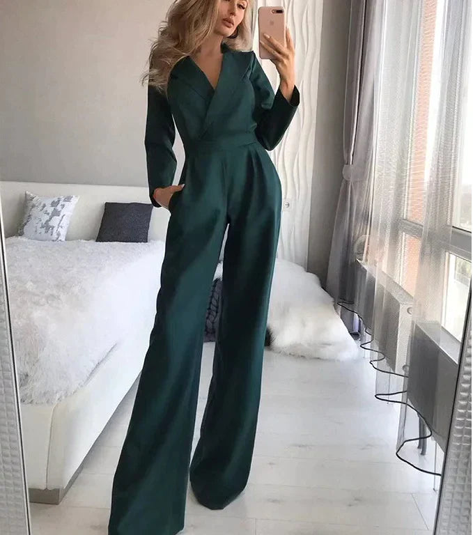 Yadira : Eleganter langer Jumpsuit