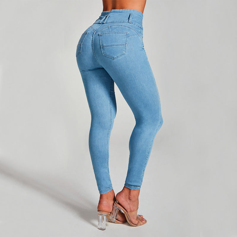 Damen Skinny Jeans mit Shaping-Effekt & Hüftvergrößerung