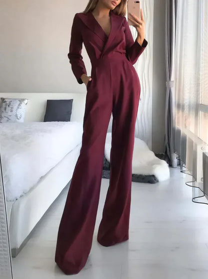 Yadira : Eleganter langer Jumpsuit