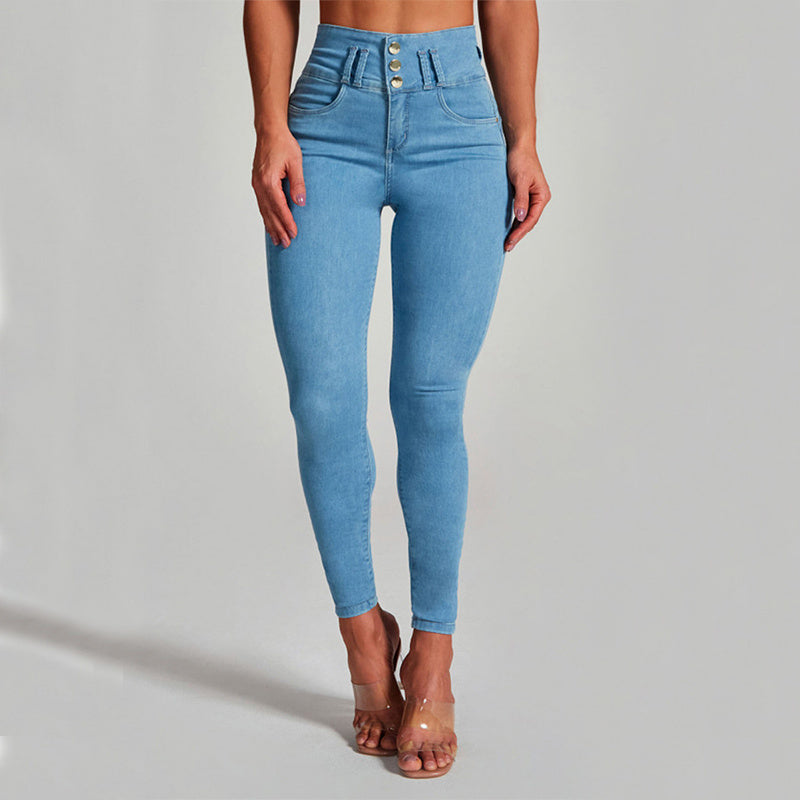 Damen Skinny Jeans mit Shaping-Effekt & Hüftvergrößerung